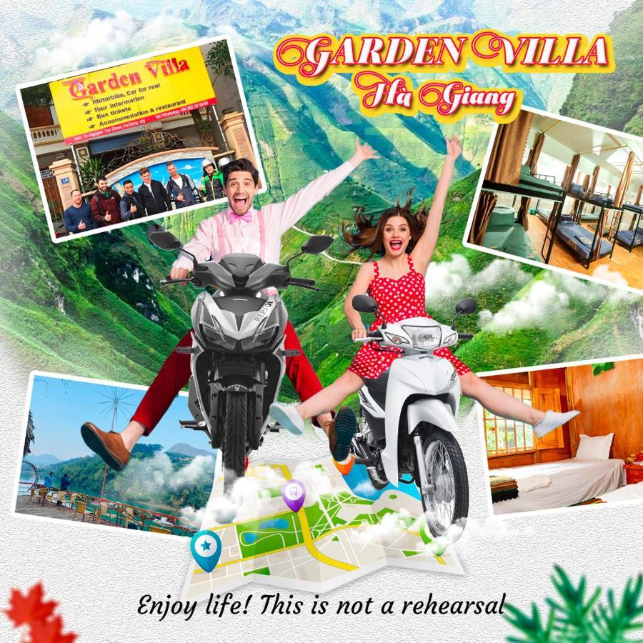 Garden Villa Homestay And Tour Motorbike&Car For Rent Ha Giang Dış mekan fotoğraf