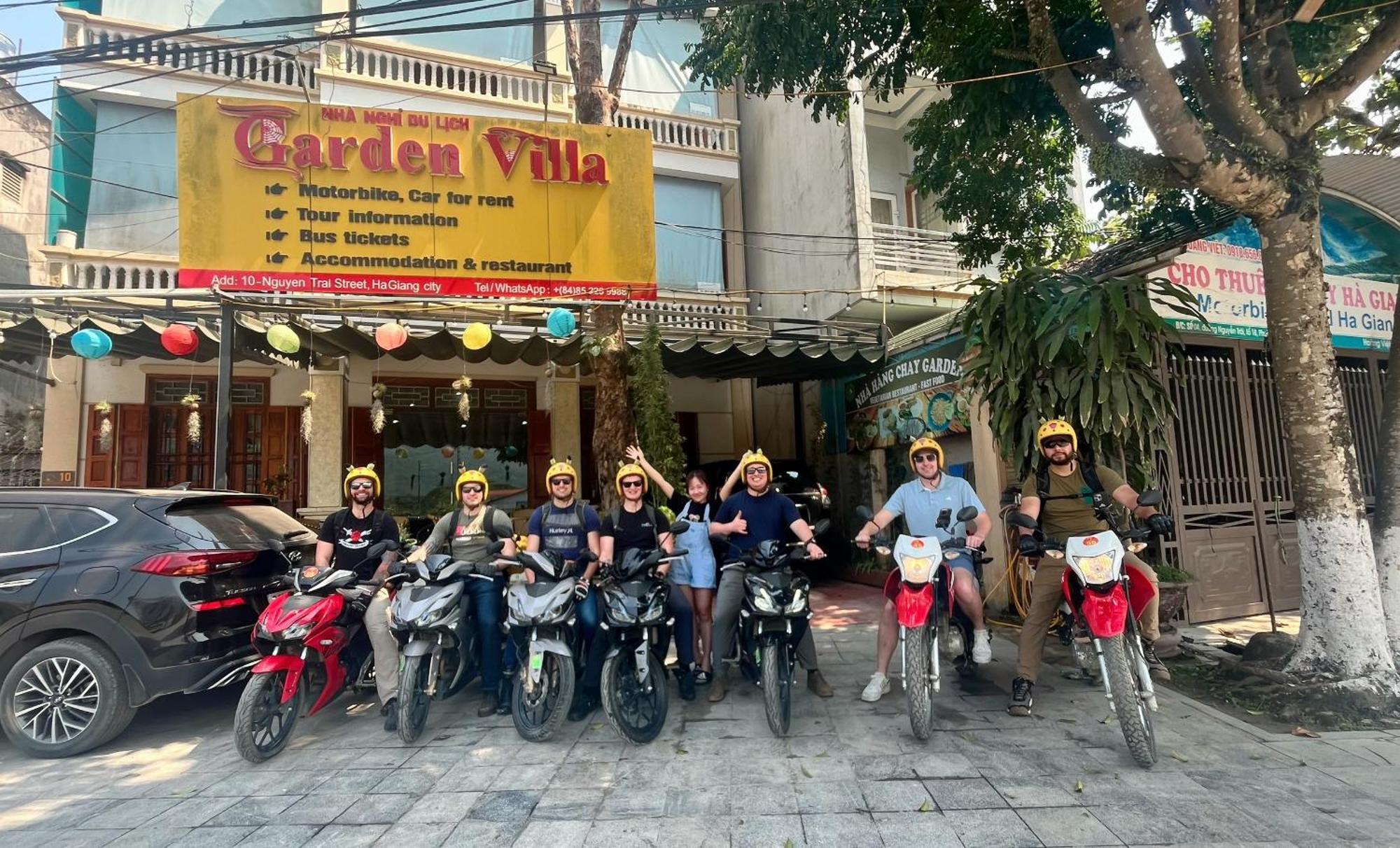 Garden Villa Homestay And Tour Motorbike&Car For Rent Ha Giang Dış mekan fotoğraf